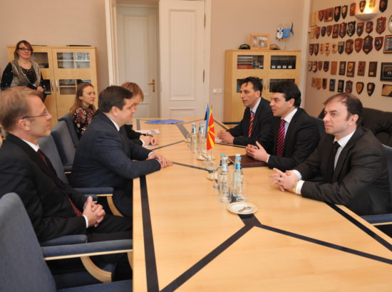 Kohtumine Makedoonia välisministri Nikola Poposkiga